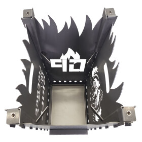 Feuerkorb Feuerstelle für Feuerplatte Planchagrill 100x50 cm 6 tlg. Stahl 3mm