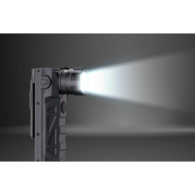 Laserliner LED Leuchte Novamatsr 500 Taschenlampe mit schwenkbarem Leuchtkopf