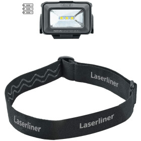 Laserliner NovaMaster200 Komfortable LED Kopflampe