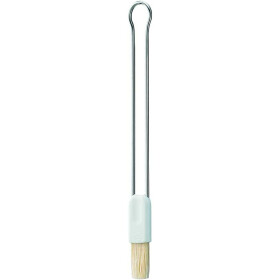 RÖSLE Backpinsel 2,5 cm Pinsel mit reinen Naturborsten zum Einfetten und Glasieren Drahtgriff