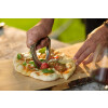 RÖSLE Pizzarad Pizzamesser mit stabilem Rad und ergonomischem Griff Edelstahl