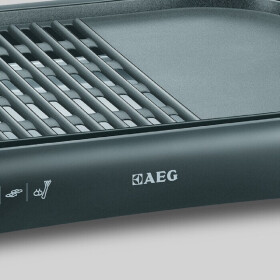 AEG Tischgrill TG340 Easygrill Elektrogrill mit spülmachinefeste Grillfläche