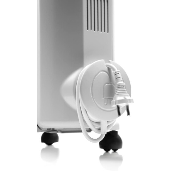 JUNG TAURUS-AG15 Ölradiator Heizung Elektrisch mit Thermostat, WIFI  Heizkörper (1500 Watt, Raumgröße: 25 m²)