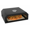 El Fuego® Pizzaaufsatz für alle Grillarten geeignet Gas, Holzkohle, Elektro, mit Thermometer, Pizzaeinsatz
