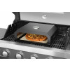 El Fuego® Pizzaaufsatz für alle Grillarten geeignet Gas, Holzkohle, Elektro, mit Thermometer, Pizzaeinsatz