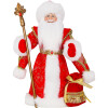 Ded Moros Väterchen Frost Weihnachtsmann Dekofigur 50 cm mit Bonbonbehälter Weihnachtsdekoration