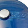 Kasan ROBARI Wok ASIA 12 Liter mit Deckel aus Gusseisen emailliert